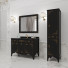 Baño Fenice Italia Set Alice Laccato Nero Oro - dizviz3d_Iryna