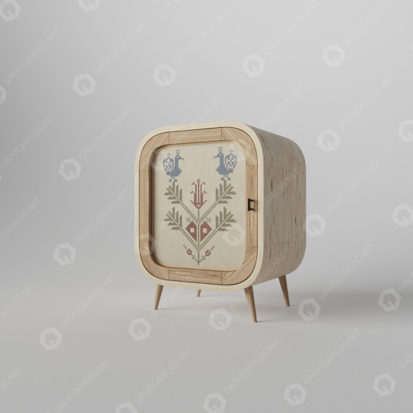 Тумбочка Tids Vyshyvka 3D модель
