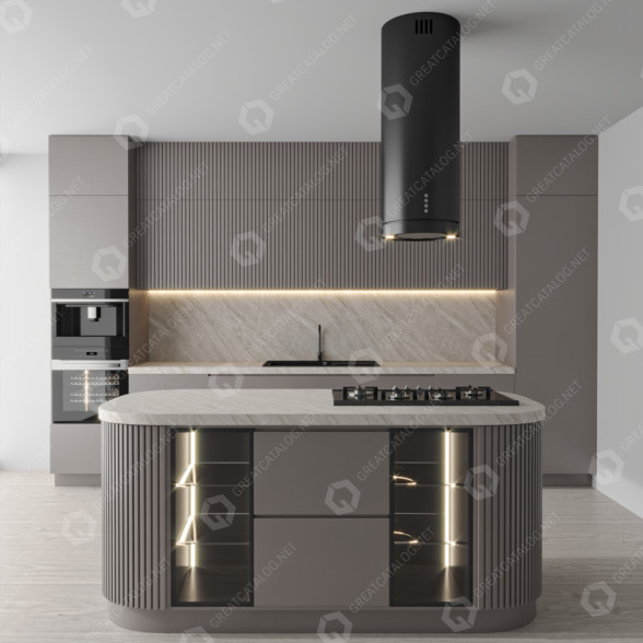 Kuchnia Set 15 model 3D