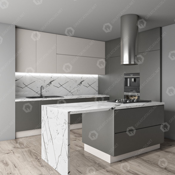Kuchnia Set 9 model 3D
