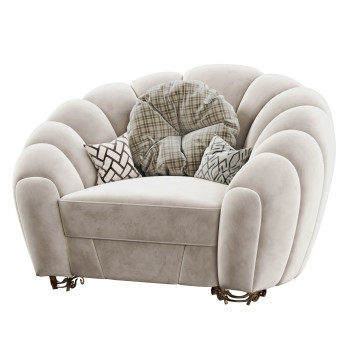 Fauteuil  Gold Confort Pearl Modèle 3D