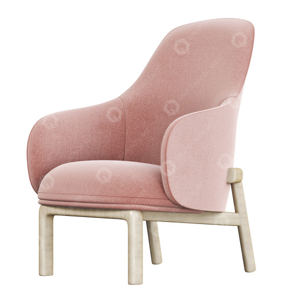 Armchair Artisan Mela 3D model