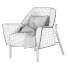 Armchair Borzalino Eve - Islomov