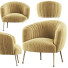 Fauteuil Gemma Velvet Tub - Islomov