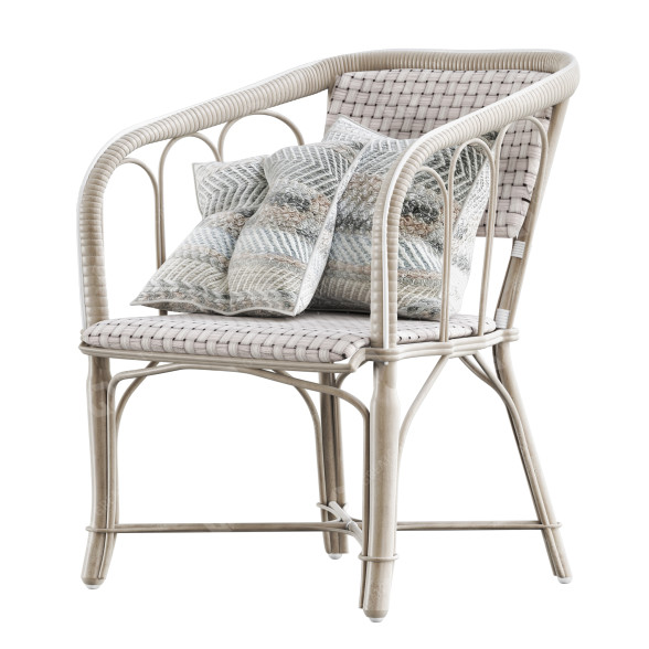 Armchair KOK Maison Bagatelle Dining 3D model