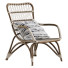 Armchair Moka Natural Rattan - Islomov