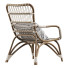 Armchair Moka Natural Rattan - Islomov