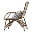 Armchair Moka Natural Rattan - Islomov