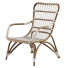 Armchair Moka Natural Rattan - Islomov