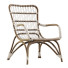 Armchair Moka Natural Rattan - Islomov
