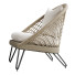 Armchair Pineapple Resin Wicker - Islomov