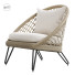 Armchair Pineapple Resin Wicker - Islomov