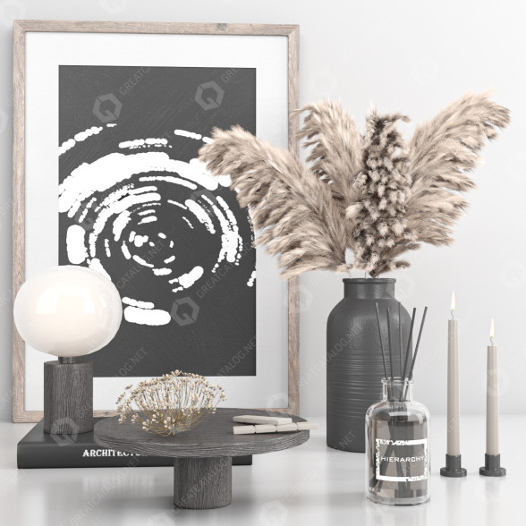 Декор Set 6 3D модель
