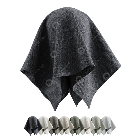 Tissu Bolia Bolia Textile Polyester Revi modèle 3D