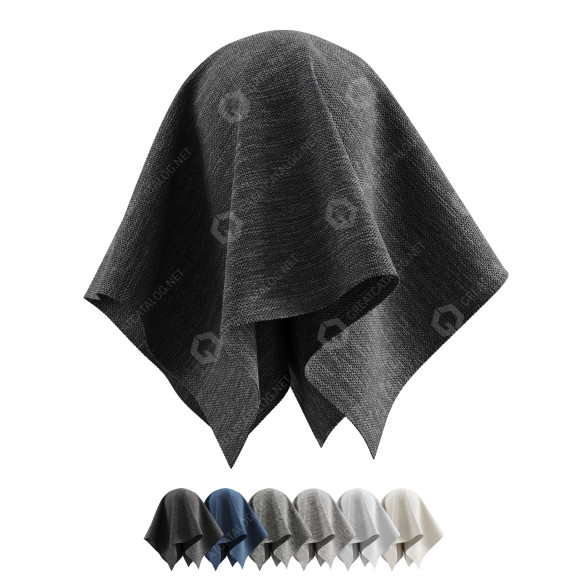 Тканина Bolia Textile Polyester Ocean 3D модель