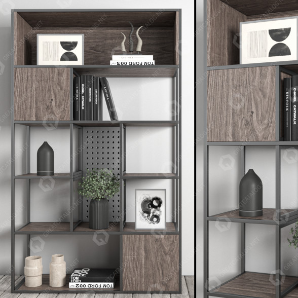 Gestell und Dekor Set 12 3D-Modell