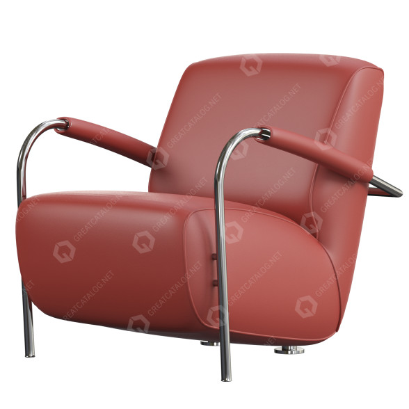 Крісло Leolux LX LX965 3D модель