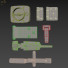 Türbeschläge Hardware Set - Kudim