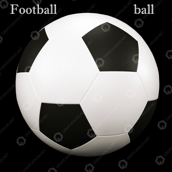 Kugel Football 3D-Modell