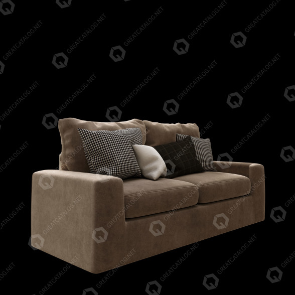 Sofa Chill Fabric 3D-Modell