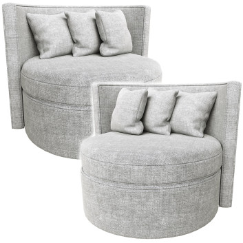 Fotel  1stDibs Edward Model 3D