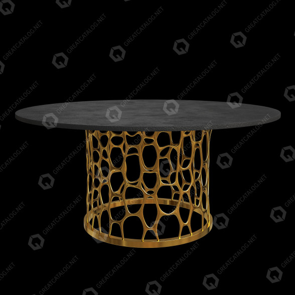 Tabelle 1stDibs Bronze 3D-Modell