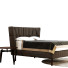 Bett und Dekoration Fabric with Upholstered Headboard - ixtiyorallakulov