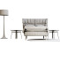 Bett und Dekoration Fabric with Upholstered Headboard - ixtiyorallakulov