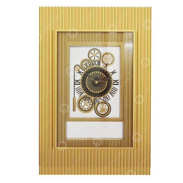 Годинник Yellow 3D модель