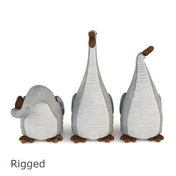 Zabawka Goose model 3D