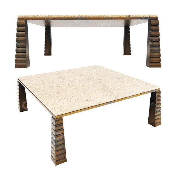 Coffee Table Jean de Merry Lyall 3D model