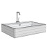 Waschbecken Kerasan Cento - Ginex