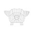 Otomana dla dzieci Piglet by Jiggle & Giggle - Kudim