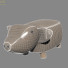 Otomana dla dzieci Piglet by Jiggle & Giggle - Kudim
