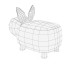 Дитячий пуф Rabbit by Jiggle & Giggle - Kudim