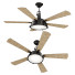 Ventilateur de plafond avec lampe Kichler Lighting Hatteras Bay - Kudim