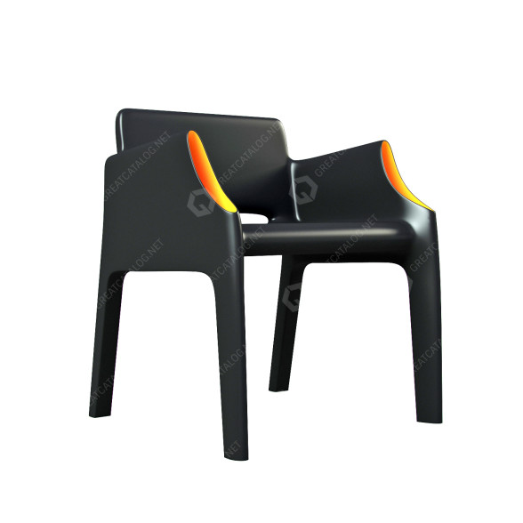 Крісло Kartell Magic Hole 3D модель