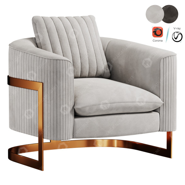 Sillón Diamond Modelo 3D
