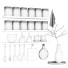 Декор Accessories Set Storage Jars - Kudim