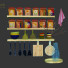 Декор Accessories Set Storage Jars - Kudim