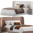 Bed and Bedside Table Rove Concepts Angelo - Adamari