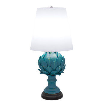 Настільнa лампа Uttermost Cynara Blue Ceramic Artichoke