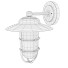 Farola Lamps Plus Marlowe 13 14 High Bronze Metal Cage Outdoor Wall Light - Kudim