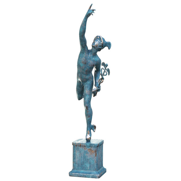 Statuette Bronze Mercury 3D model