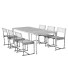 Tisch und Stuhl B&B Italia Mirto Outdoor Iroko - Kudim