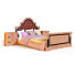 Bett und Nachttischchen Oakwood - Kudim