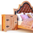 Bett und Nachttischchen Oakwood - Kudim