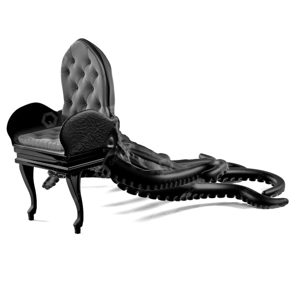 Armchair Octopus by Maximo Riera 3D model