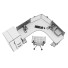 Arbeitsbereich Office Furniture 1 - Kudim
