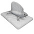 Statuette Gypsum Lizard - Kudim